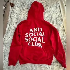 Antisocial social club hoddie